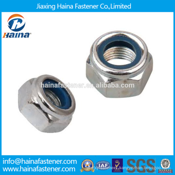 In Stock Made In China DIN982 Carbon Steel/Stainless steel Hexagon Nylon Lock Nuts